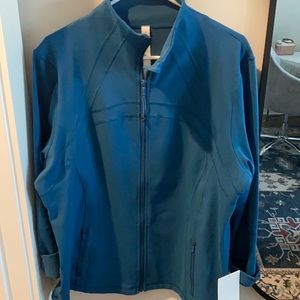 Teal blue lululemon define jacket